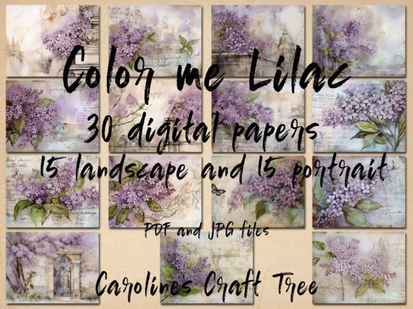 Color Me Lilac Paper Set: A Soft Touch for Handmade Projects