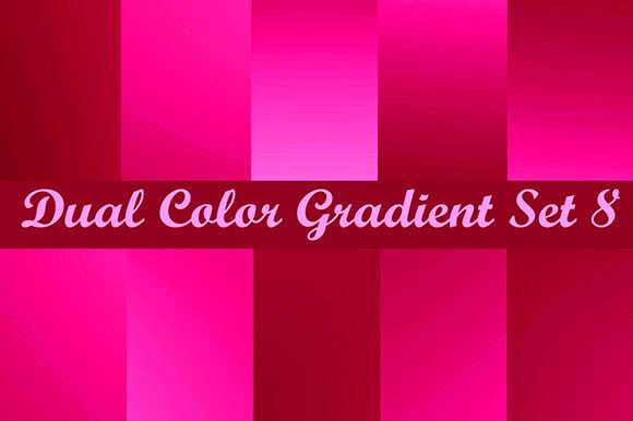 Dual Color Gradient Set 8: Fresh Backgrounds for Creative Projects