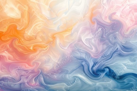 Exploring the Energy of Abstract Color Swirls