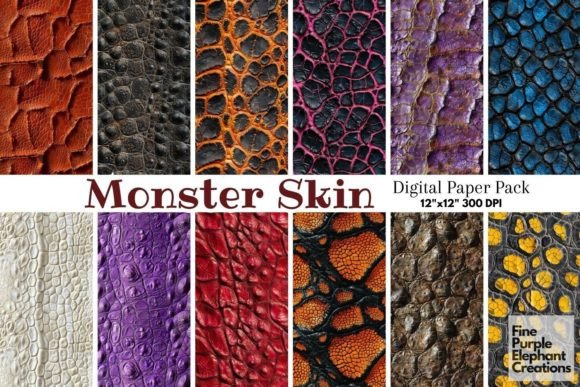 Monster Skin Scales: Exotic Texture for Bold Design