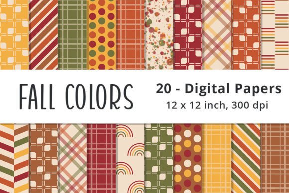 Printable Fall Color Background Patterns: A Designer's Toolkit