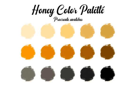 Revamp Your Illustrations with the Honey Procreate Color Palette