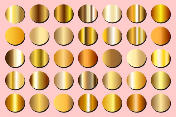 Rose Gold Metallic Gradient Color: Elevate Your Digital Designs