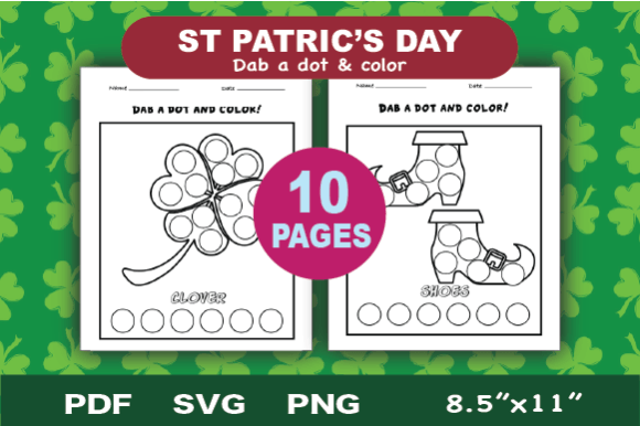 St. Patrick's Day Dot Marker & Color: A Playful Asset for Modern Creators