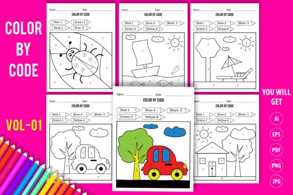 Unlock Creativity: The Power of Color by Code Worksheets