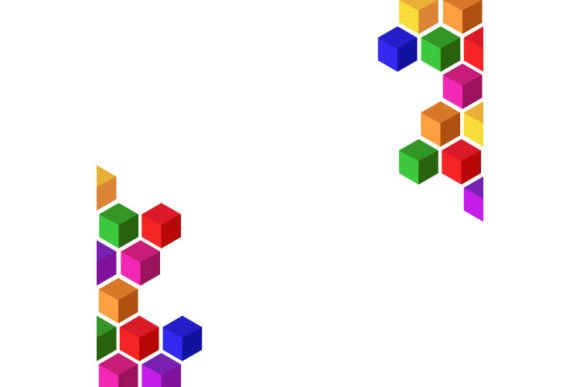 Unlocking Visual Impact with Cube Shape Change Color Background